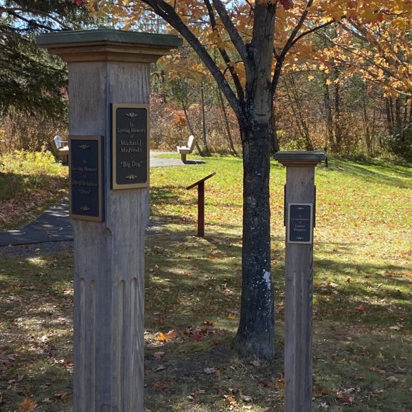 forever friends memorial poles